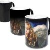 Mug Mágico Escarchado Negro - Image 3